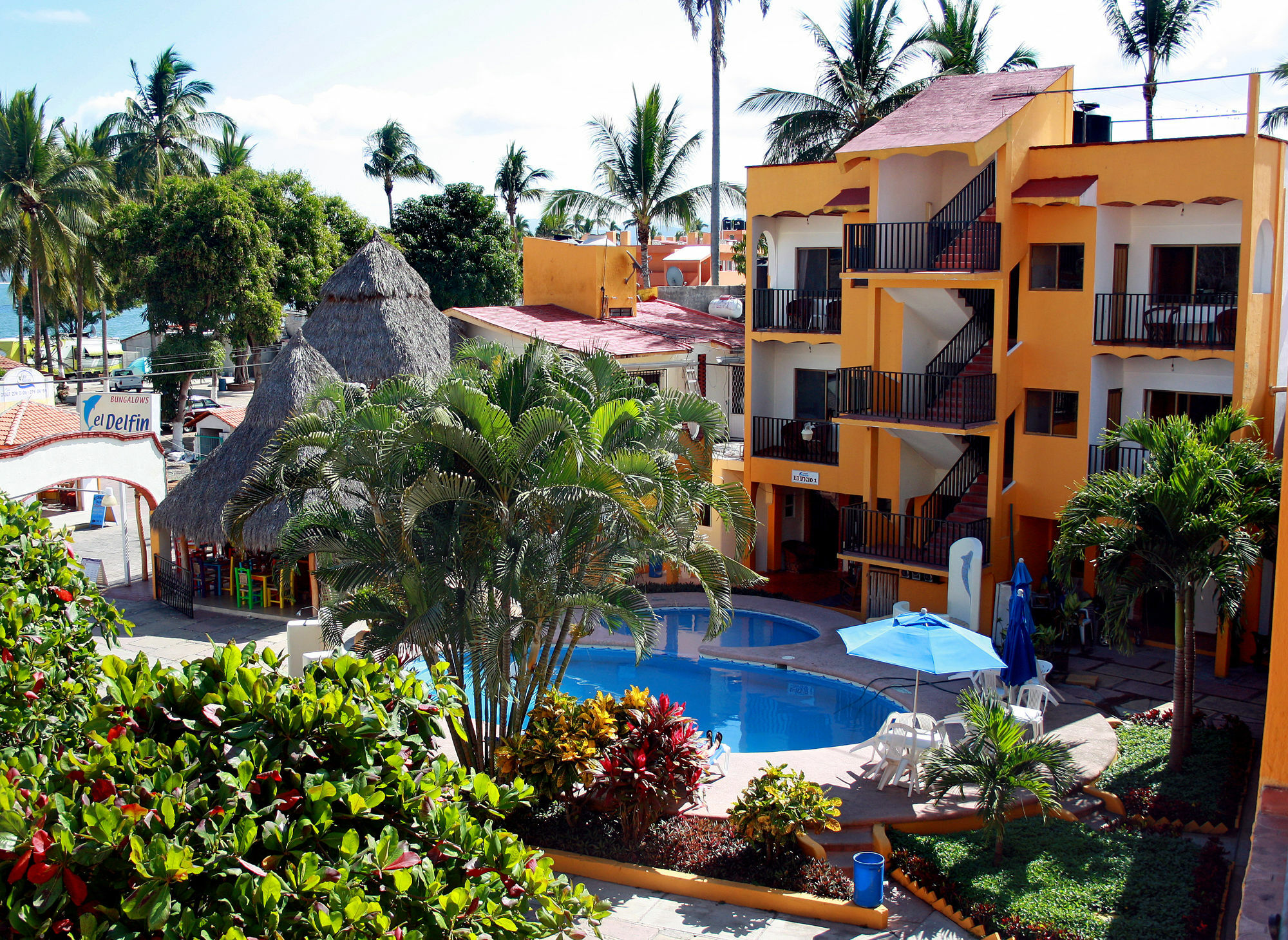 Bungalows El Delfin Rincon de Guayabitos Ngoại thất bức ảnh